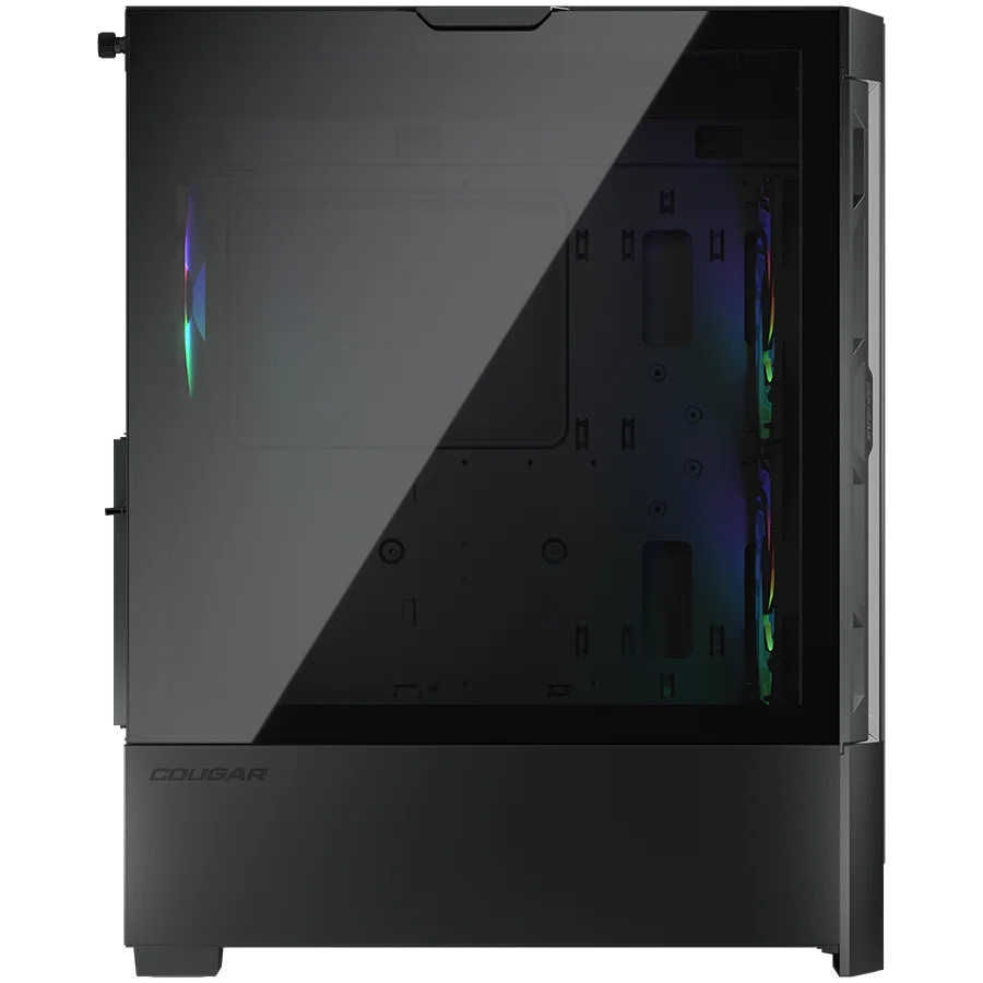 COUGAR AIRFACE RGB PC Case, Mid Tower, Black