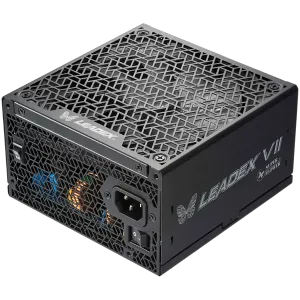 Super Flower Leadex VII XG 1300W ATX 3.1, 80 Plus Gold, Fully Modular, Flat Cables, 140mm Fan, 150mmx150mmx86mm, 10 Year Warranty