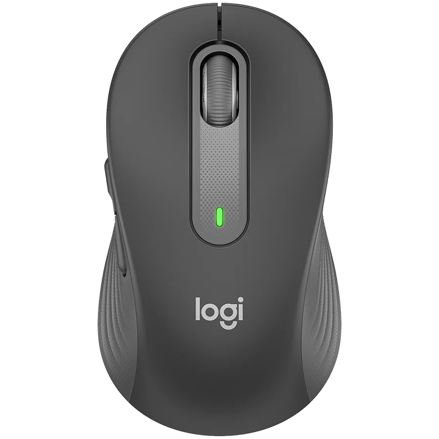 LOGITECH M650L Signature Bluetooth Mouse - GRAPHITE - LEFT