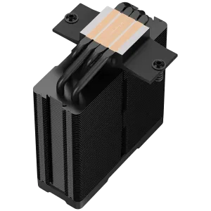 DeepCool AG400 DIGITAL ARGB, CPU Air Cooler, 1x120mm FK120 PWM FDB Fan, Addressable RGB LED, TDP 240W, 4 Heatpipes, Hydro Bearing, LGA1700/1200/1151/1150/1155, AMD AM5/AM4, 3Y, R-AG400-BKADMN-G-1