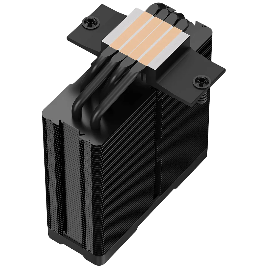 DeepCool AG400 DIGITAL ARGB, CPU Air Cooler, 1x120mm FK120 PWM FDB Fan, Addressable RGB LED, TDP 240W, 4 Heatpipes, Hydro Bearing, LGA1700/1200/1151/1150/1155, AMD AM5/AM4, 3Y, R-AG400-BKADMN-G-1