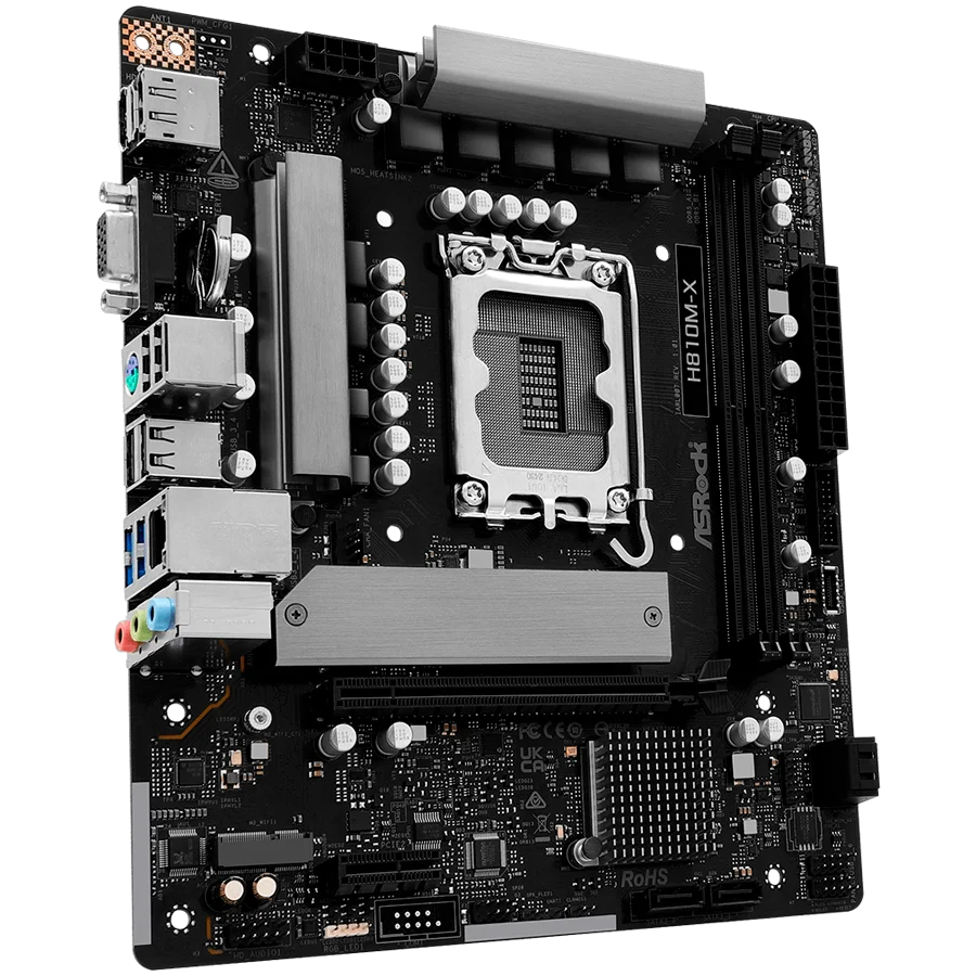 ASROCK H810M-X mATX LGA1851 DDR5