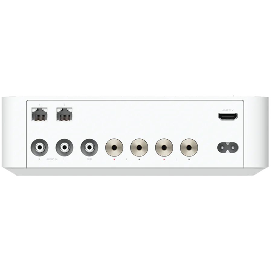 Ubiquiti UPL-Amp-W-EU Premium speaker amplifier designed for high-fidelity multi-zone audio streaming and immersive spatial sound experiences, 130 watts per channel at 8 ohms, 2x speaker terminal outputs with (2) custom-designed banana plugs include Ubiquiti UPL-Amp-W-EU Premium speaker amplifier designed for high-fidelity multi-zone audio streaming and immersive spatial sound experiences, 130 watts per channel at 8 ohms, 2x speaker terminal outputs with (2) custom-designed banana plugs include