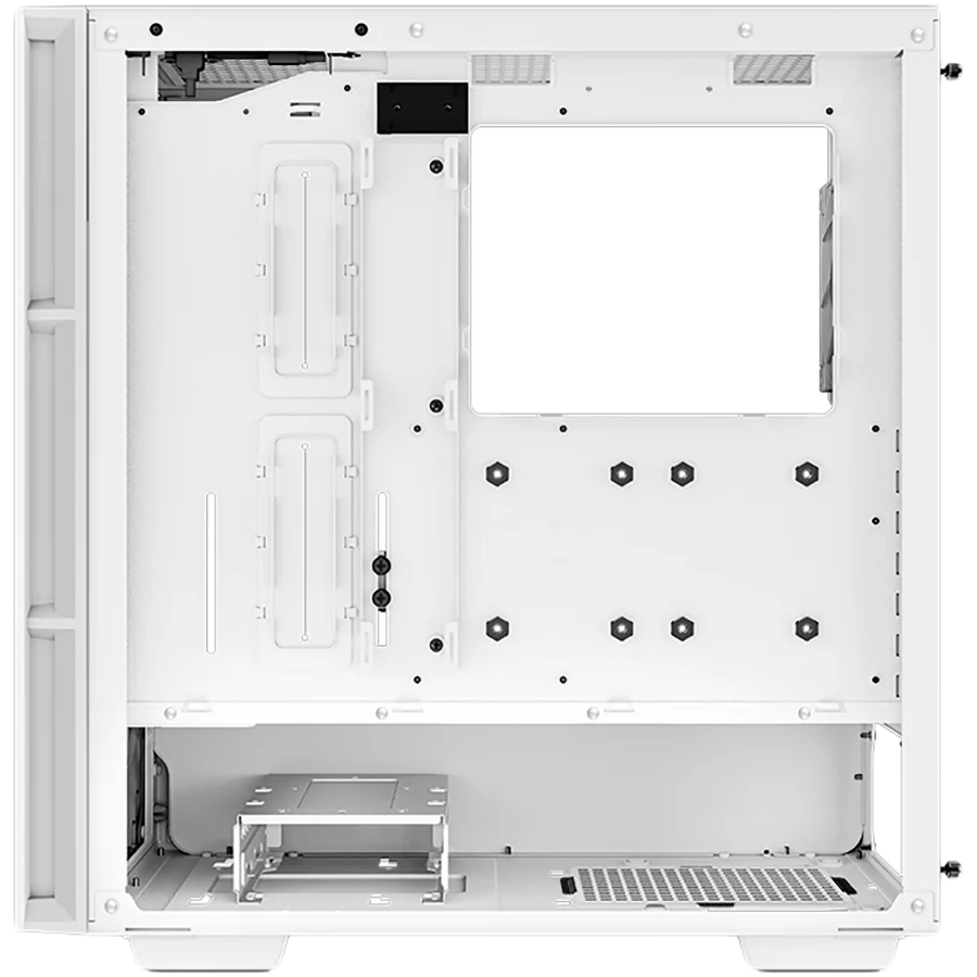 DeepCool CH560 Digital WH, Mid Tower, Mini-ITX/Micro-ATX/ATX/E-ATX, 1xUSB3.0, 1xType-C, 1xAudio, 3x140mm+1x120mm Pre-Installed ARGB Fans, Tempered Glass, Mesh Panels, Dual-Status Digital Display, GPU Support Arm, White, R-CH560-WHAPE4D-G-1 DeepCool CH560 Digital WH, Mid Tower, Mini-ITX/Micro-ATX/ATX/E-ATX, 1xUSB3.0, 1xType-C, 1xAudio, 3x140mm+1x120mm Pre-Installed ARGB Fans, Tempered Glass, Mesh Panels, Dual-Status Digital Display, GPU Support Arm, White, R-CH560-WHAPE4D-G-1