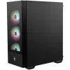 MSI MAG FORGE 112R, Mid-Tower, ATX/M-ATX/ITX, 2x USB 3.2 Gen 1 Type-A, 1x Audio/1x Mic, Insta-light Loop Button, ARGB Hub, 4x 120mm ARGB Fans, 4mm Tempered Glass