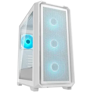 COUGAR MX600 Mini V2 PRO PC Case, Mini Tower, White
