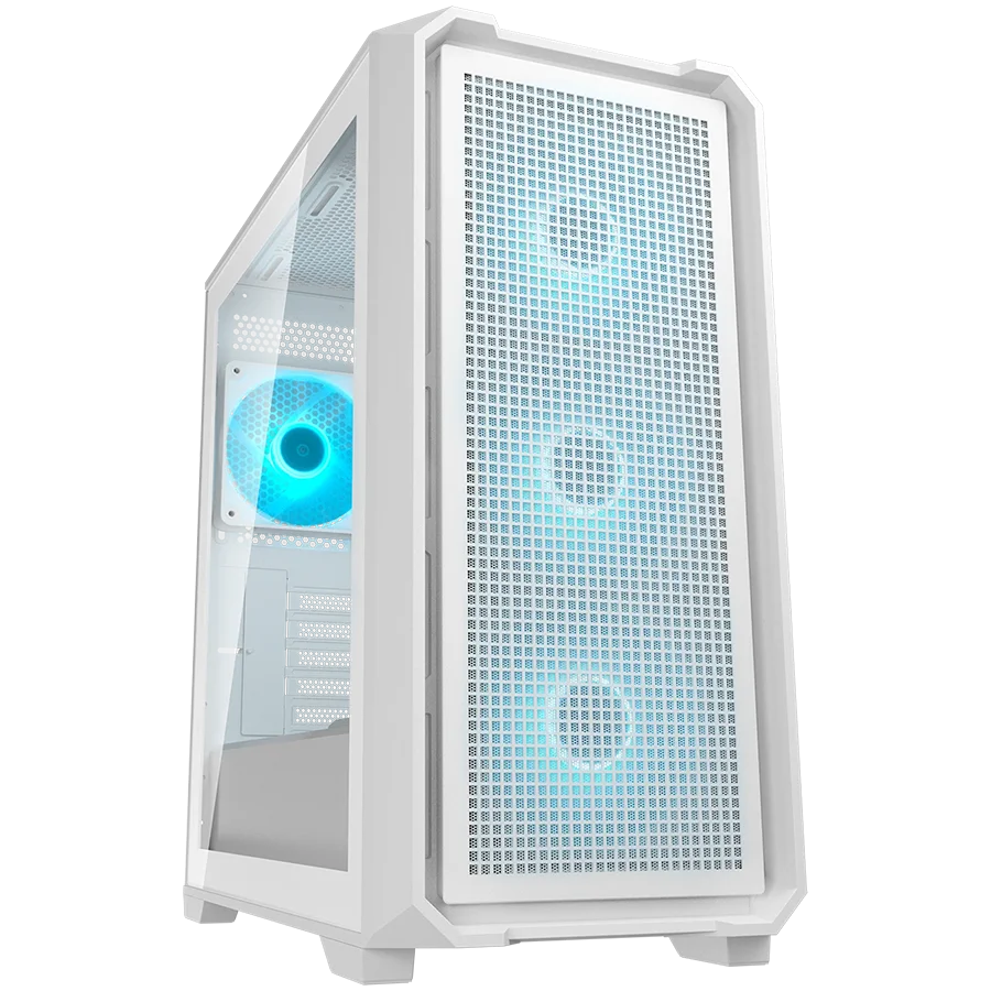 COUGAR MX600 Mini V2 PRO PC Case, Mini Tower, White