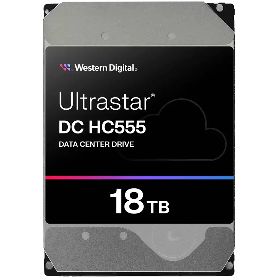 HDD Server WD/HGST ULTRASTAR DC HC555 (3.5’’, 18TB, 512MB, 7200RPM, SATA 6Gb/s, 512E SE NP3) SKU: 0B48723