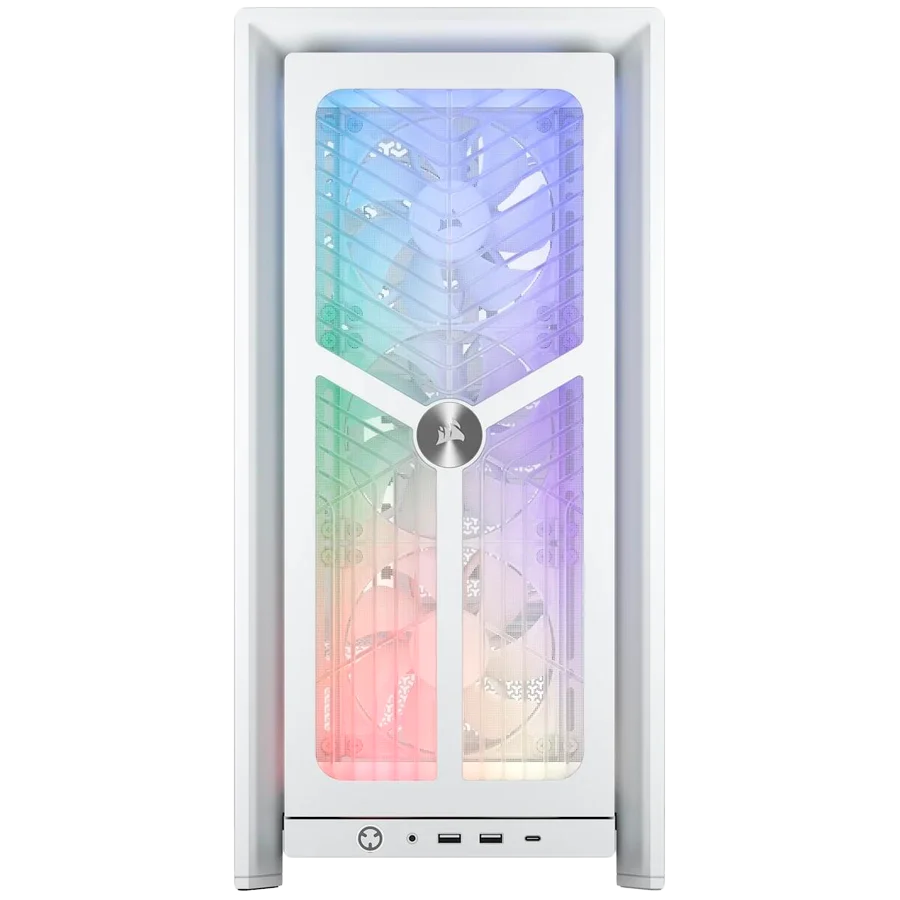 Corsair FRAME 4000X RS Mid-Tower, White Corsair FRAME 4000X RS Mid-Tower, White