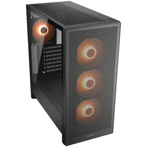 COUGAR MX230 RGB PC Case, Mid Tower, Black