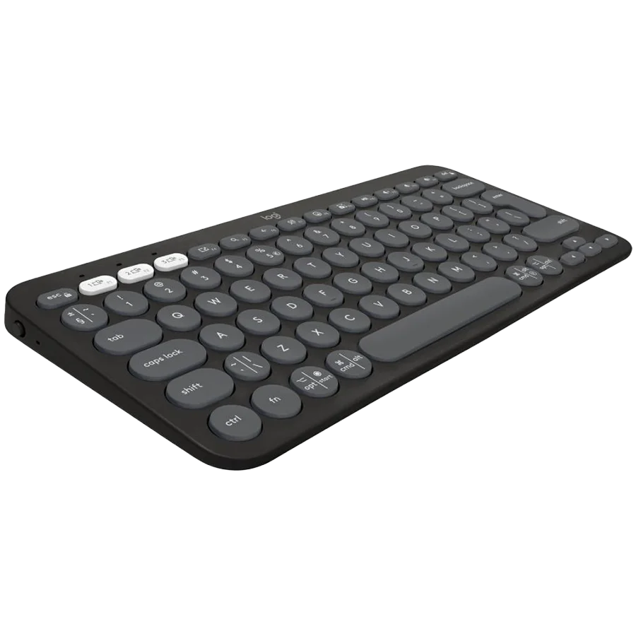 LOGITECH K380S Multi-Device Bluetooth Keyboard - TONAL GRAPHITE - US INT'L