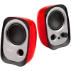 Edifier R12U 2.0 Audio System, USB, AUX, 2.25-inch Drivers, 4W (RMS), Volume Control, Red