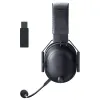BlackShark V2 Pro (2023) - Black, Wireless Gaming Headset, Razer TriForce Titanium Driver 50 mm, Oval Ear Cushions, Detachable Super Wideband microphone, THX Spatial Audio, Type A Wireless (2.4 GHz), Bluetooth 5.2