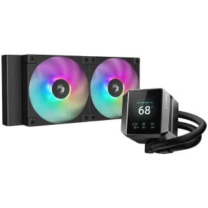 DeepCool MYSTIQUE 240 ARGB, 240mm CPU Liquid Cooler, 2.8