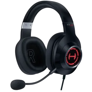 Edifier G2 II USB Gaming Headset, 50mm drivers, Virtual 7.1 Surround, RGB lighting, Noise-Canceling Microphone, Black