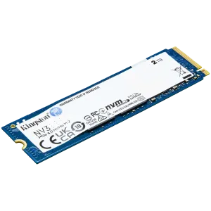 Kingston 2TB NV3 SSD M.2 2280 PCIe 4.0 NVMe, Read: 6,000/ Write: 5,000MB/s
