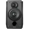 Edifier R1855DB 2.0 Bookshelf Speakers, BT V5.1, Optical, Coaxial, RCA, 0.75-inch Tweeters, 4-inch Drivers, Sub-Out, 70W (RMS), Control Knobs and Remote Control, Matte Black