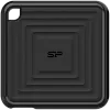 Silicon Power PC60 256GB Portable SSD SATAIII USB 3.2 Gen2 (Type-C) Portable SSD, R/W: up to 540MB/s; 500MB/s, Black