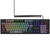 LORGAR Azar 514, Wired mechanical gaming keyboard, RGB backlight, 1680000 colour variations, 18 modes, keys number: 104, 50M clicks, linear dream switches, spring cable up to 3.4m, ABS plastic+metal, magnetic cover, 450*136*39mm, 1.17kg, black, EN layout