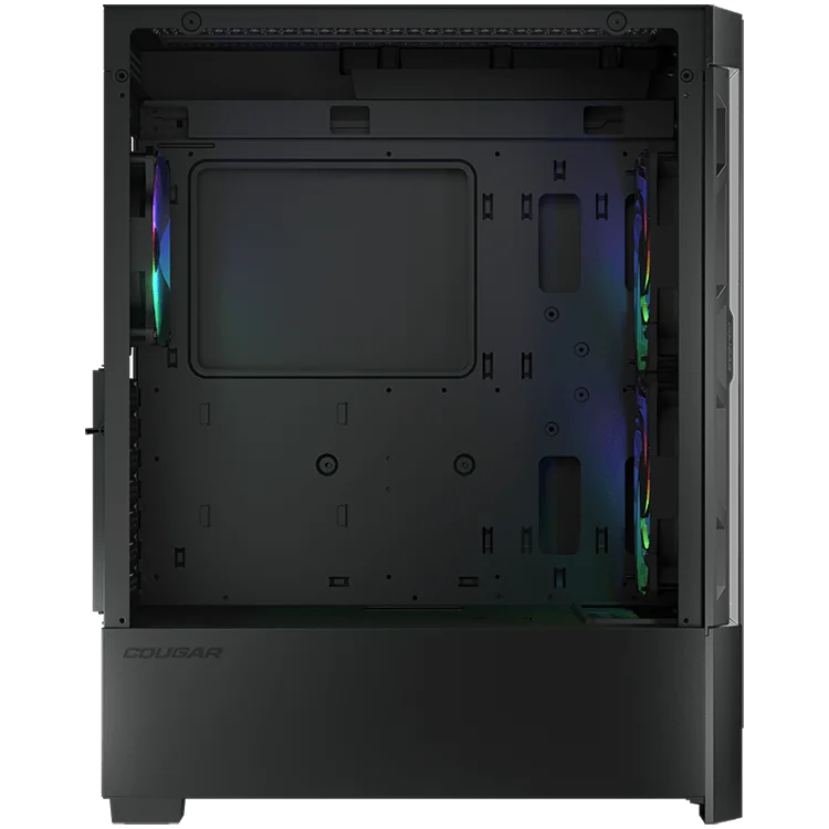 COUGAR DUOFACE RGB PC Case, Mid Tower, Black