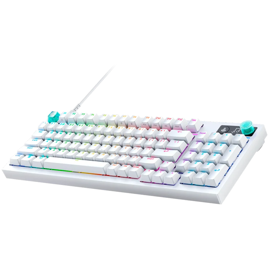 LOGITECH G316 X 98 Wired Gaming Keyboard - WHITE - US INT'L - USB - EMEA28i - 935 - TACTILE LOGITECH G316 X 98 Wired Gaming Keyboard - WHITE - US INT'L - USB - EMEA28i - 935 - TACTILE