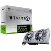 MSI Video Card Nvidia GeForce RTX 5070 12G VENTUS 2X OC WHITE, 12GB GDDR7, 192bit, Effective Memory Clock: 28000MHz, Boost: 2542 MHz, 6144 CUDA Cores, PCIe 5.0, 3x DP 2.1b, HDMI 2.1b, RAY TRACING, Dual Fan, 1x16pin, 650W Recommended PSU, 3Y