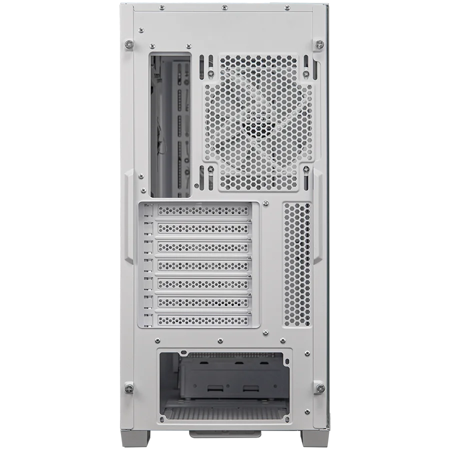 COUGAR UNIFACE RGB PC Case, Mid Tower, White