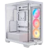 CORSAIR 3500X RSR ARGB Tempered Glass Mid-Tower, White