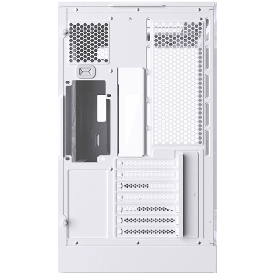 Heaven Arctic EN49583 (WH,U3x2+Type C,Curved TG & Top TG,6PCS J20A PWM WH Reverse & 2PCS J20A PWM WH,ARGB & PWM Remote Control Box)