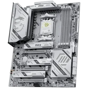 MSI X870E GAMING PLUS MAX WIFI, ATX, Socket AM5, 4x DDR5 Dual Channel DDR5 up to 8200(OC)MHz, 3x PCIe x16 slot, 3x M.2 slot, 4x USB 2.0, 2x USB 5Gbps, 2x USB 10Gbps, 1x 20Gbps Type-C, 1x 40Gbps Type-C, HDMI, 7.1 HD Audio, 5G LAN, WiFI 7, BT, 3Y