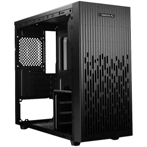 DeepCool MATREXX 30, Mini Tower, Mini-ITX/Micro-ATX, 1x USB2.0, 1x USB3.0, 1x Audio, 1x Mic, 1x120mm Pre-Installed Black Fan, Tempered Glass, Mesh Panel, DP-MATX-MATREXX30