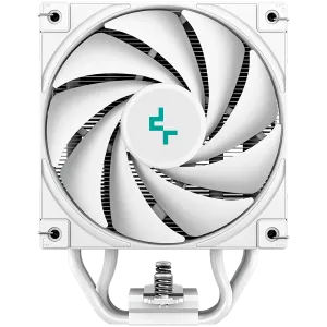 DeepCool AK500S Digital WH, CPU Air Cooler, 1x120mm FK120 PWM FDB Fan, ARGB, Digital Display, White, TDP 240W, 5 Heatpipes, Fluid Dynamic Bearing, LGA1700/1200/1151/1150/1155, AMD AM5/AM4,125×96×160 mm(L×W×H), 3Y, R-AK500S-WHADMN-G