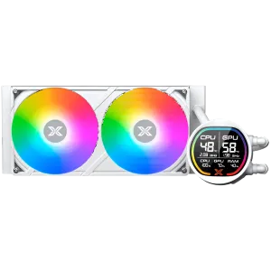 LK Pro 240 Digital Arctic EN47435 (WH AIO,Digital LCD Pump & 240mm PWM Fan,Mini ARGB Controller,Intel & AMD & 20xx)