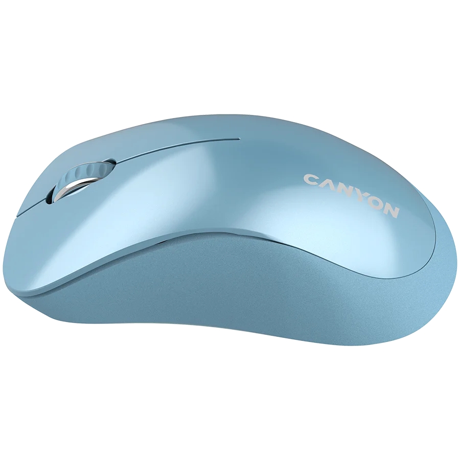 CANYON MW-11, 2.4 GHz  Wireless mouse ,with 3 buttons, DPI 1200, Battery:AAA*2pcs  ,Blue67*109*38mm 0.063kg