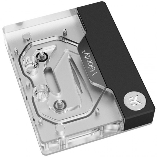 EK-Quantum Velocity² D-RGB - AM4 Nickel + Plexi, CPU water block (Socket AM4)