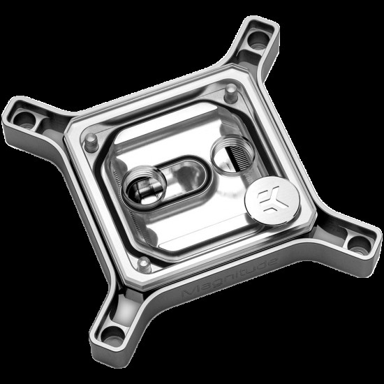 EK-Quantum Magnitude D-RGB - 1700 Nickel + Plexi, CPU water block (Socket LGA1700)