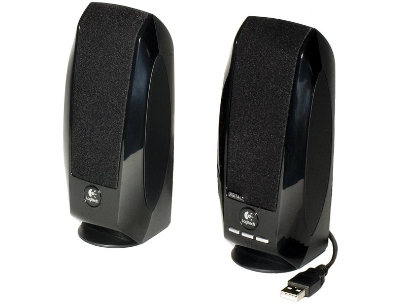 LOGITECH S150 Stereo Speakers - BLACK - USB - B2B