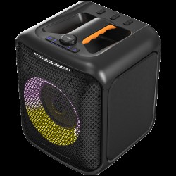 PA100 - F&D PA100 Portable Wireless Party Speaker, 40W RMS, Subwoofer 5.25