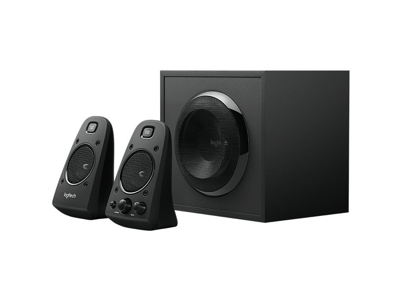 LOGITECH Z625 THX Speaker System 2.1 - BLACK - 3.5 MM/Optical