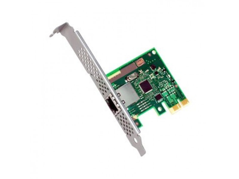 Intel Ethernet Server Adapter I210-T1 (Single-Port 1G Eth., Audio-Video-Bridging (AVB), PCIe2.1 2.5GT/s, MDI/MDI-X, APM, ACPI 2.0c, PXE, iSCSI Remote Boot, ECC Packet Buffers, FH & LP brackets), bulk