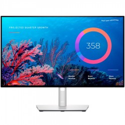 DELL UltraSharp Monitor U2422HE USB-C RJ-45, 23.8   (16:9), IPS LED backlit, AG, 3H coating, 1920x1080, 1000:1, 250 cd/m2, 5 ms, 178°/178°, HDMI, DP, DP-out, USB-C, USB 3.2 Hub, RJ-45, height, pivot, tilt ,swivel, VESA (100 mm), 3y
