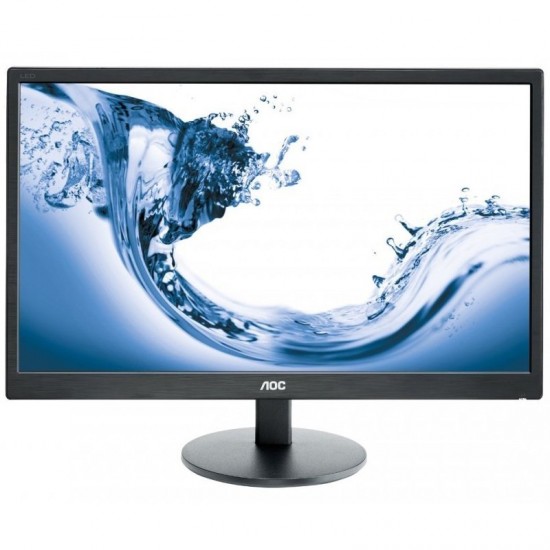 Monitor LED AOC Value-Line E2770SH (27  , TN, 16:9, 1920x1080, 1ms, 20M:1,  170/160, 300 cd/m2, VGA, DVI, HDMI, Speakers, VESA) Black