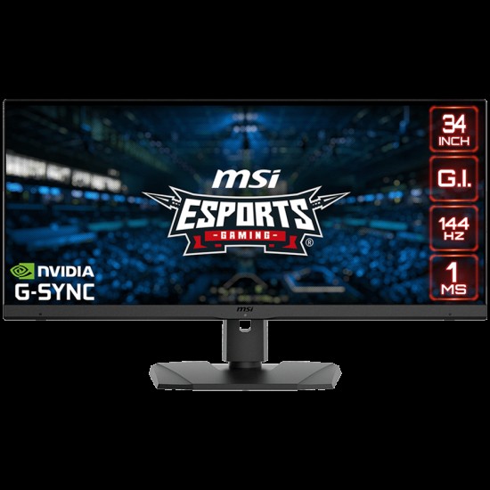 MSI Optix MPG341QR Gaming Monitor, 34