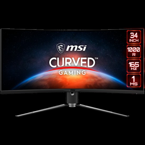 MSI MPG ARTYMIS 343CQR Curved Gaming Monitor, 34