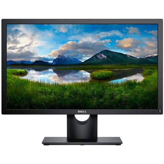 Dell Monitor LED E-series E1916HV 18.5  , 1366x768, 16:9, TN, 600:1, 65/90, 5ms, 200 cd/m2, VESA, VGA, Black, 3Y