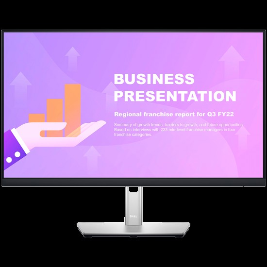 Monitor Dell Professional P2422H 23.8” 1920x1080 IPS Antiglare 16:9, 1000:1, 250 cd/m2, 8ms/5ms, 178/178, DP 1.2, HDMI 1.4, VGA, USB 3.2 up stream, 4x USB 3.2 hub, Flicker-free, Tilt, Swivel, Pivot, Height Adjust (15cm), 3Y