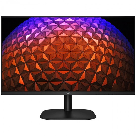 Monitor 27   AOC 27B2H Black IPS, 16:9, 1920x1080, 7ms, 250 cd/m2, 1000:1, D-Sub, HDMI, vesa