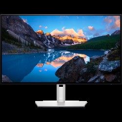 DELL UltraSharp Monitor U2722DE USB-C Hub QHD, 27  (16:9), IPS LED backlit, AG, 3H coating, 2560x1440, 1000:1, 350 cd/m2, 5 ms, 178°/178°, DP, HDMI, USB-C Hub, USB 3.2 Hub, RJ-45, height 150mm, pivot, tilt , swivel, VESA, 3y