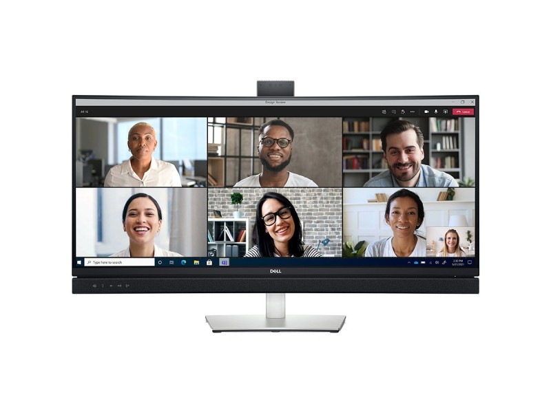 Monitor LED DELL Curved, Video Conferencing C3422WE, 34.14