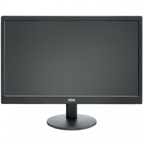 AOC Monitor LED E2070SWN (19.5  , TN, 16:9, 1600x900, 5 ms, 600:1, 20M:1, 90/50, 200 cd/m2, VGA, Tilt: -3/+10, VESA) Black